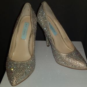 Betsey Johnson Swarovski Heels